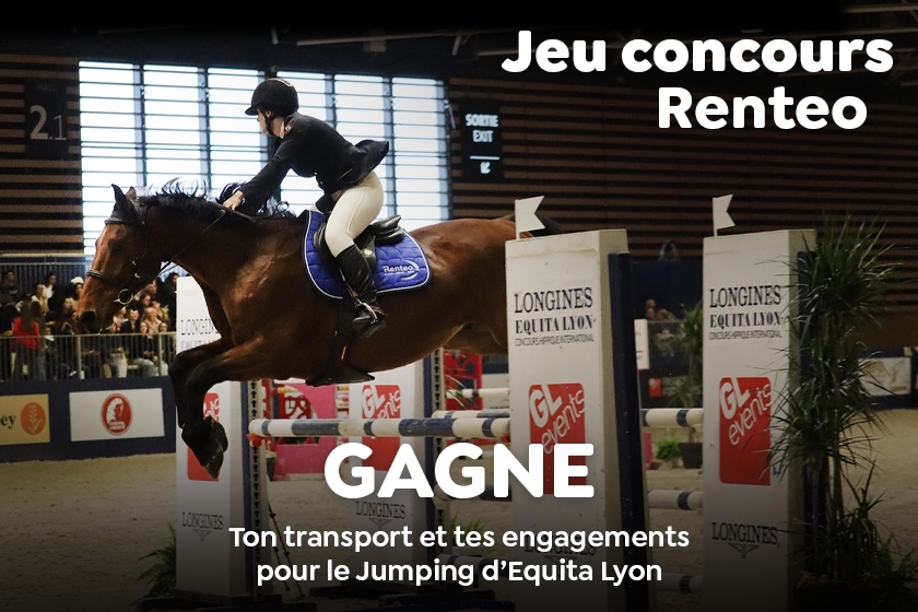 Jeu concours Equita Lyon RENTEO 2024