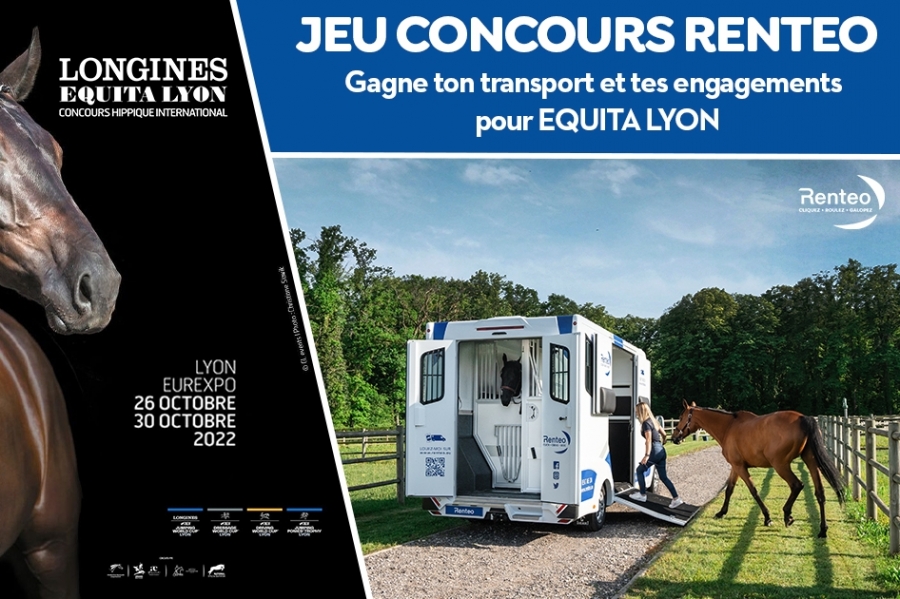 Jeu concours Equita Lyon RENTEO